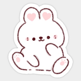 Bunny Sticker